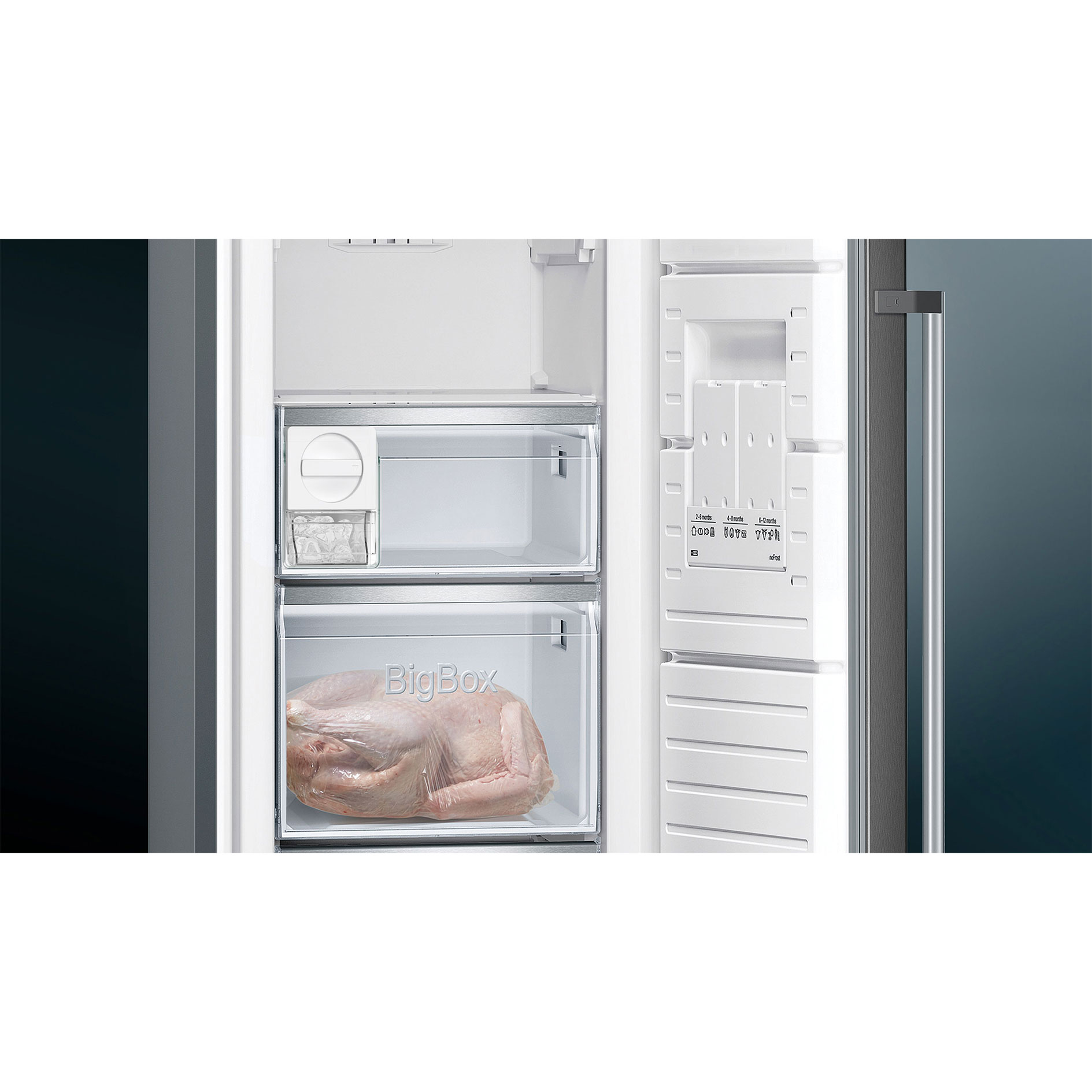 SIEMENS Gefrierschrank GS36NAXEP - schwarz - E