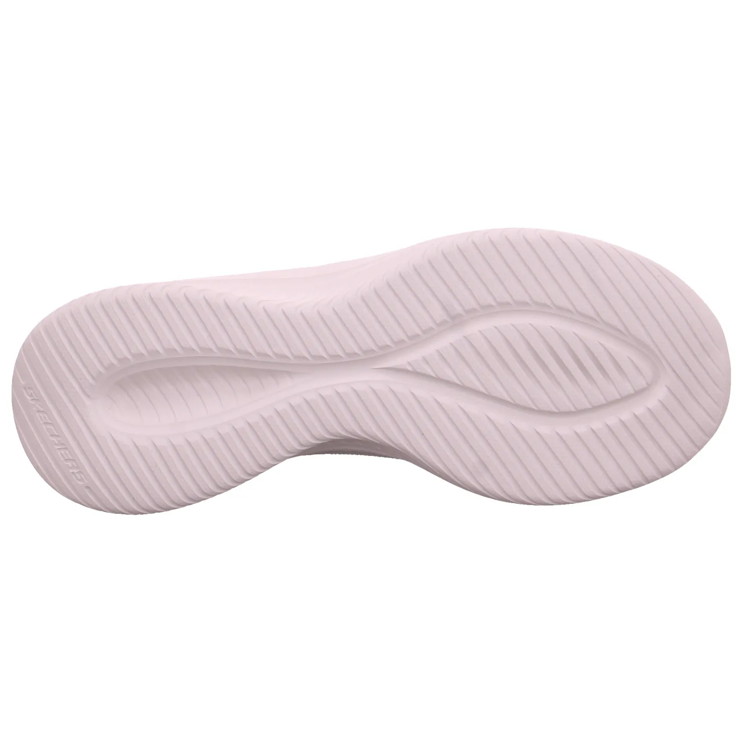 SKECHERS Sneaker Hellgrau Textil