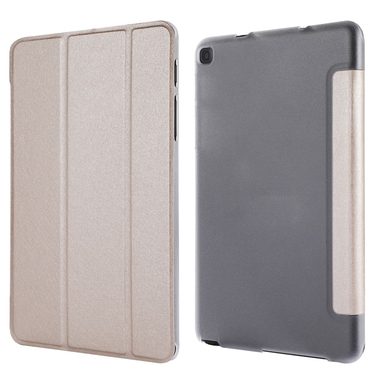 Schutz Tablet Hülle für Samsung Galaxy Tab A7 Lite Case Cover Tasche Etuis Gold