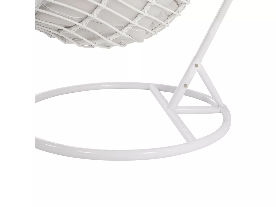 Fauteuil suspendu avec support FANO Blanc