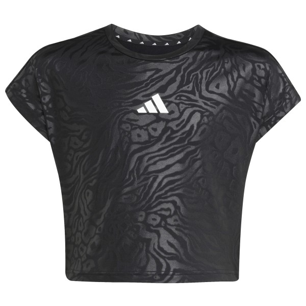 adidas - Kid's All Sports Animal Print Crop T-Shirt - T-shirt
