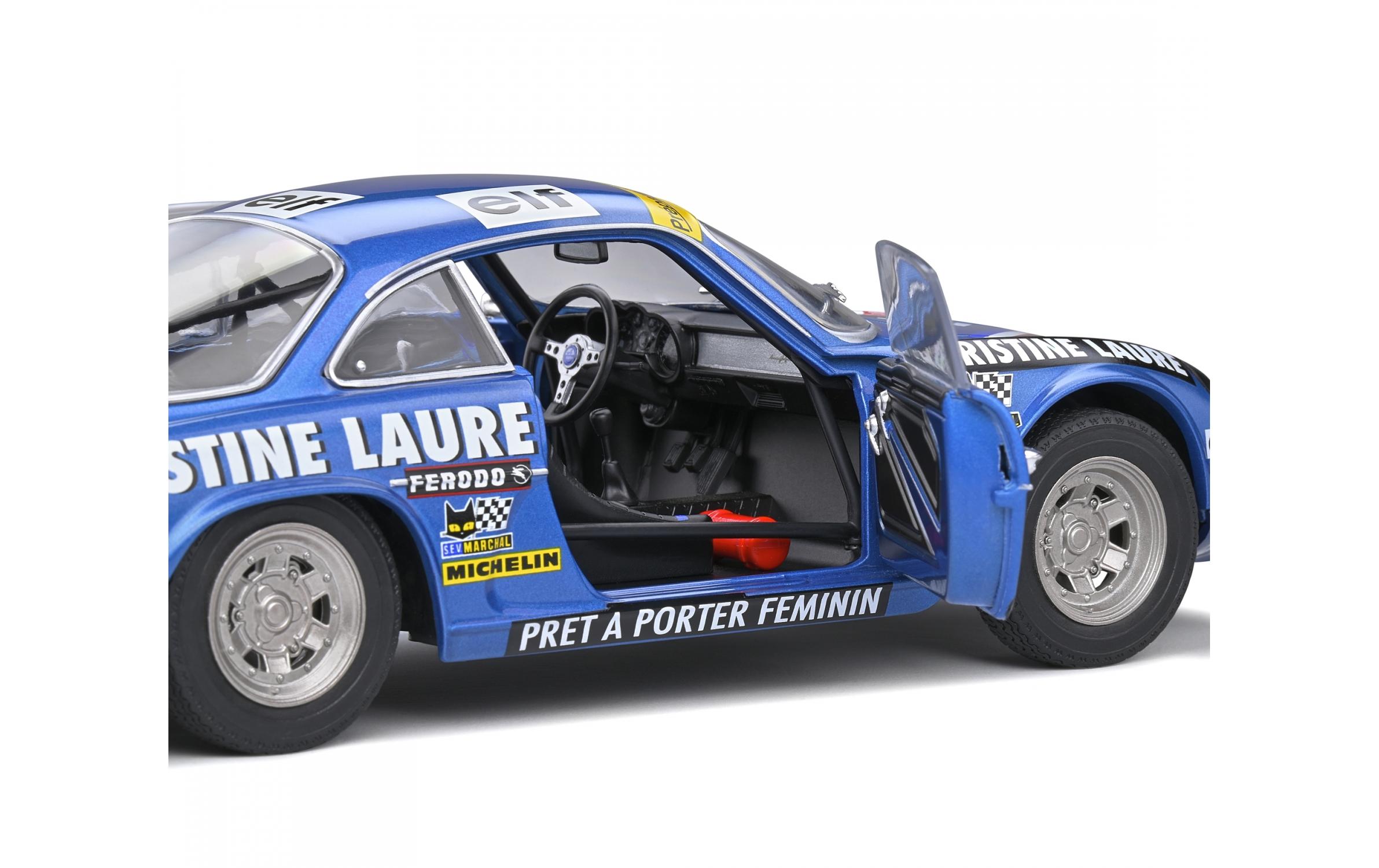 Rally Alpine A110 1600 S #19 1:18Alpine A110 Sammlermodell im Massstab 1:18