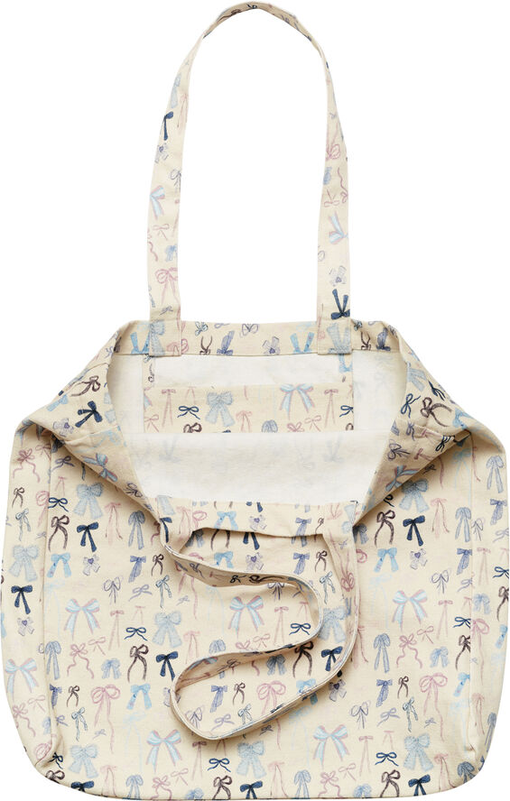 Maanesten Canvas Totebag Cute Bows Multicolor