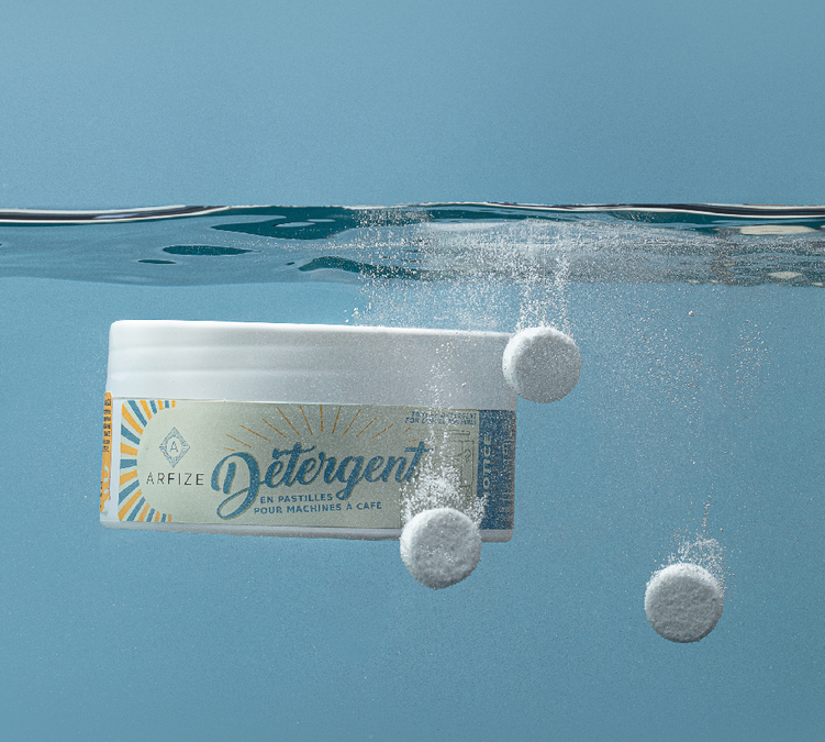 Détergent ARFIZE 100 Pastilles nettoyage du groupe 2g