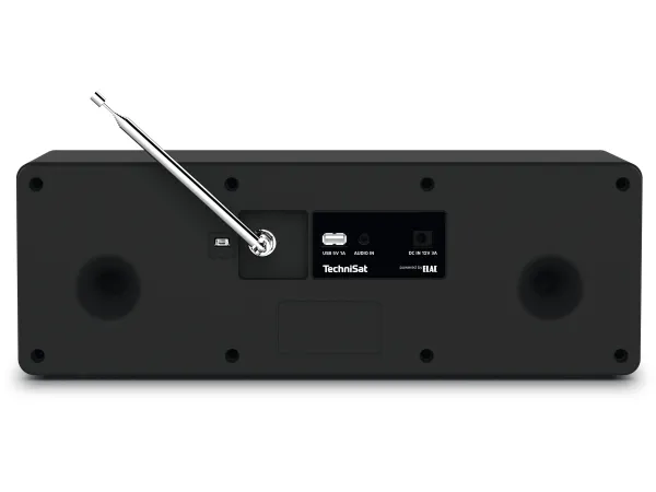 TechniSat DigitRadio 3 - Audiosystem - 2 x 10 Watt - sort, sølv