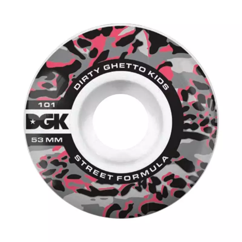 Roues skate DGK SKATEBOARDS (x4) Static Blanc 101A 53mm