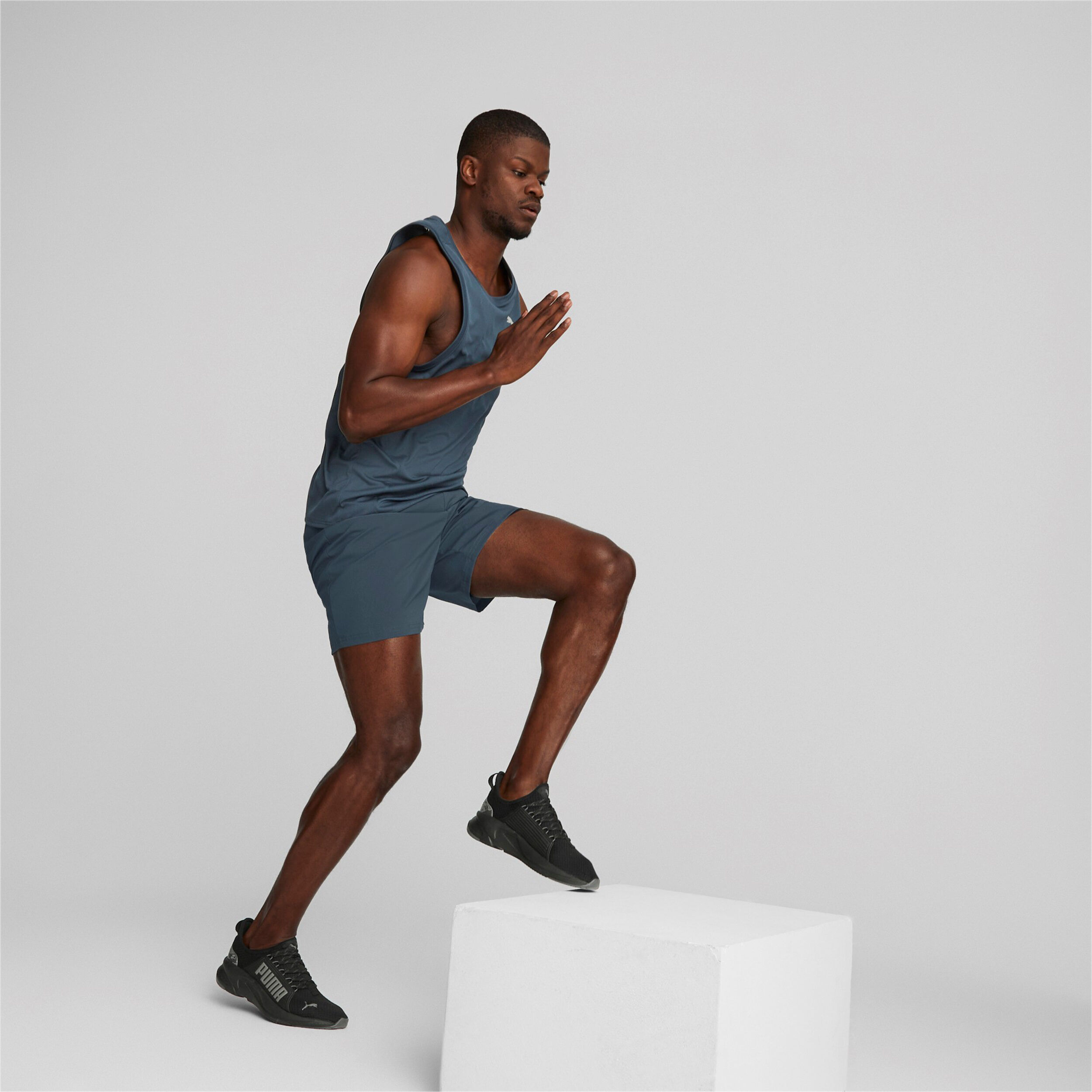 Puma Run Favorite 2in1 Short De Running Hommes - Bleu , Noir