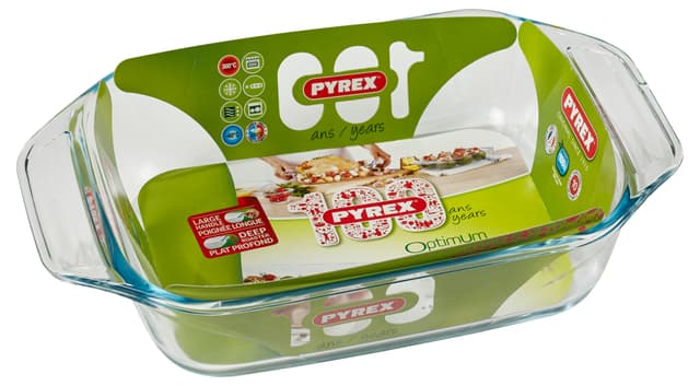 Pyrex Irresistible Fad rektangulært 28 x 17 cm Klar