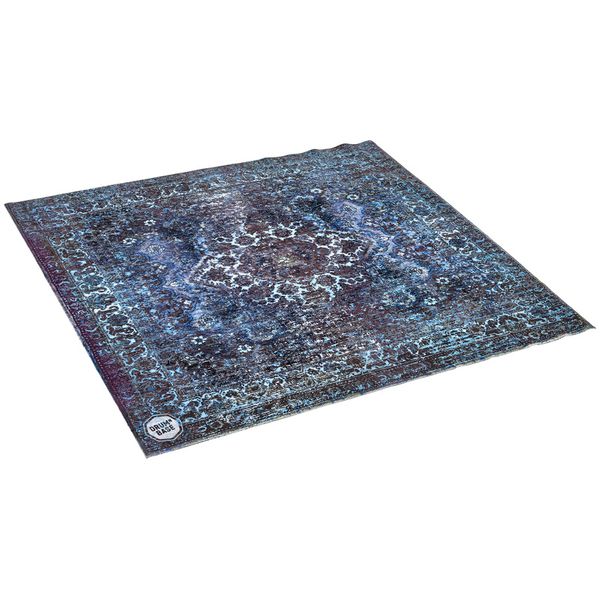 Drum N Base Club Drum Rug Blue