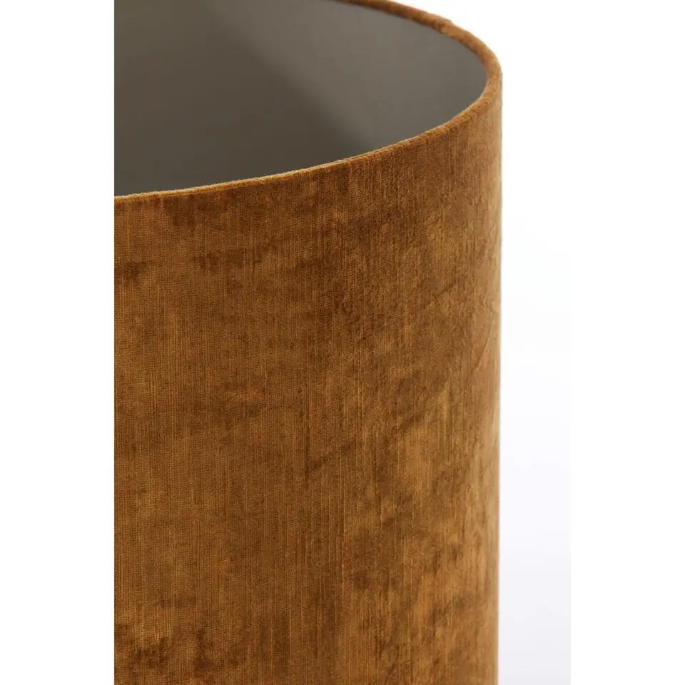 Cilinder Lampenkap Gemstone - Goud - Ø50x38cm