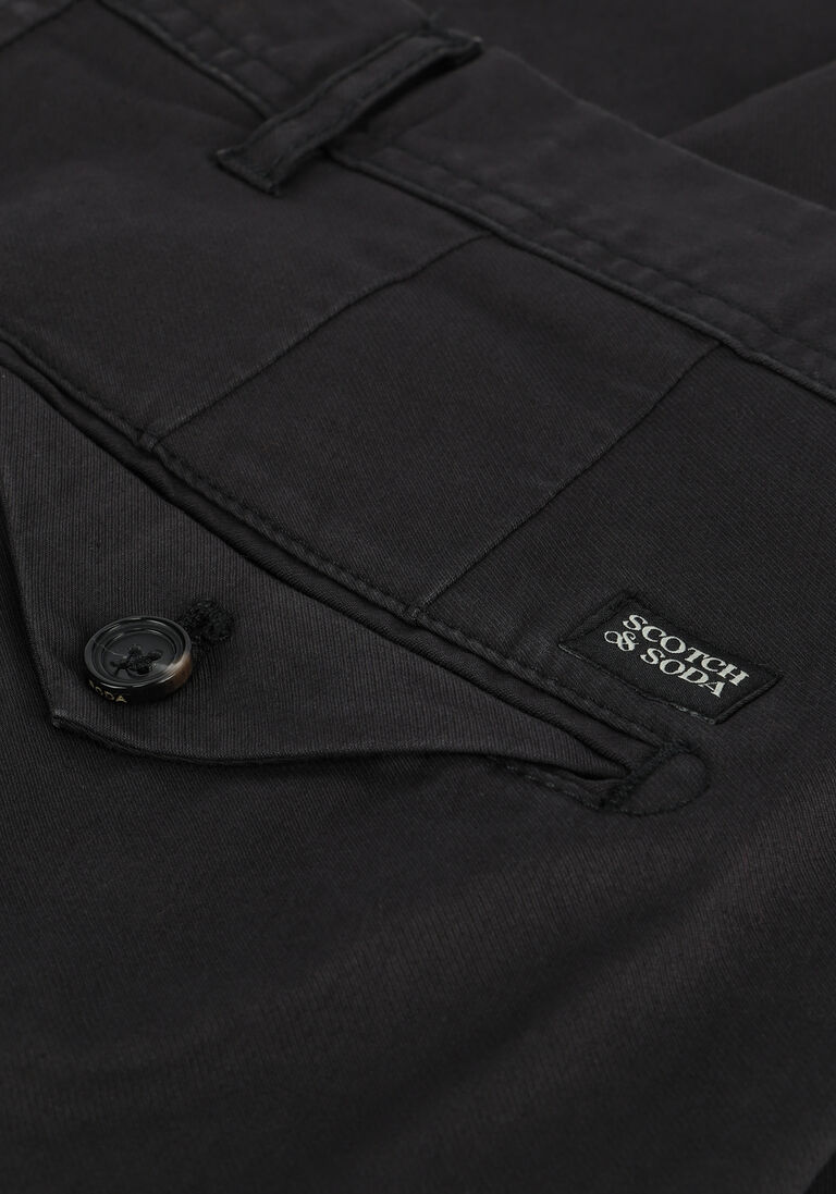 SCOTCH & SODA antraciet scotch & soda chino stuart regular slim-fit