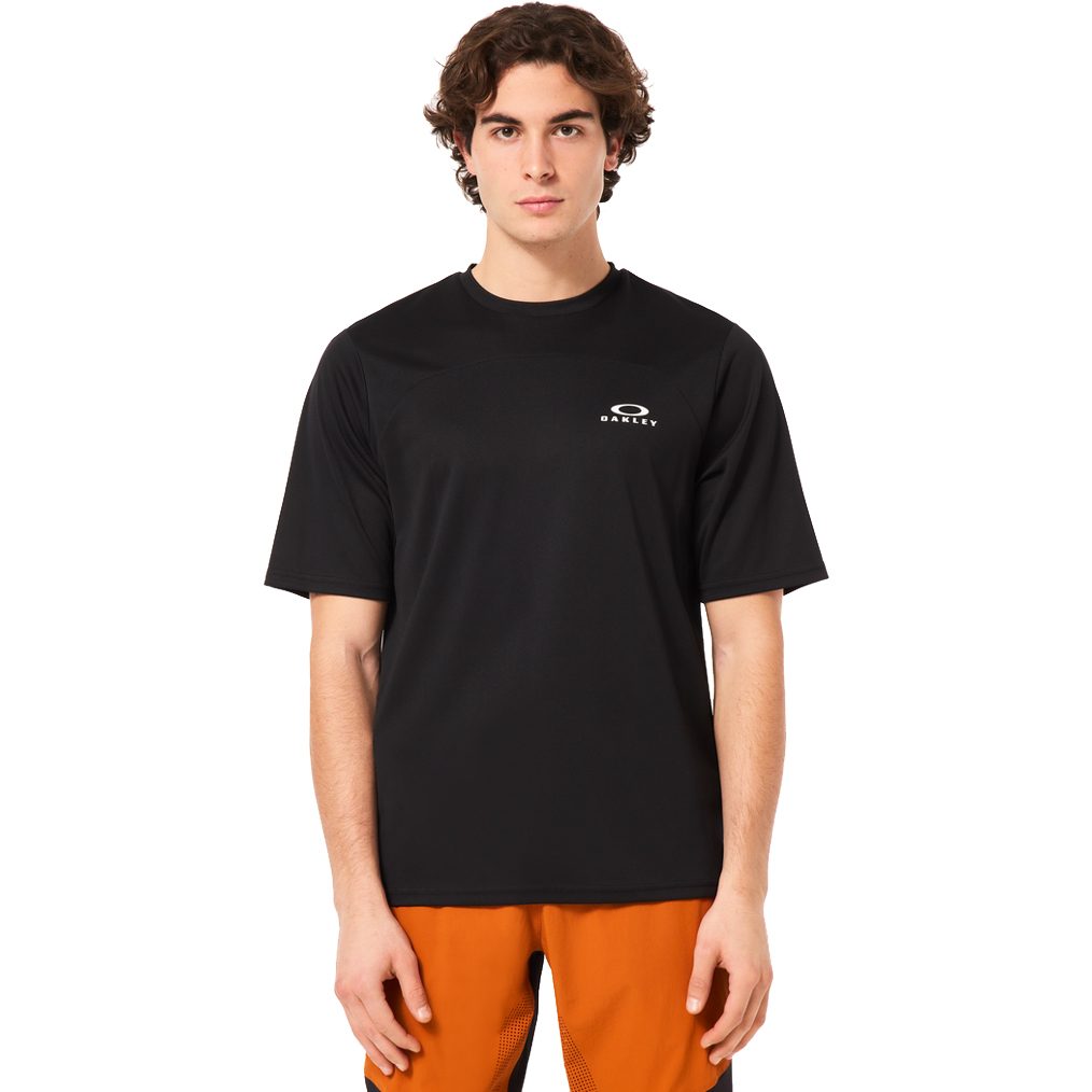 Oakley Free Ride Radtrikot Herren schwarz