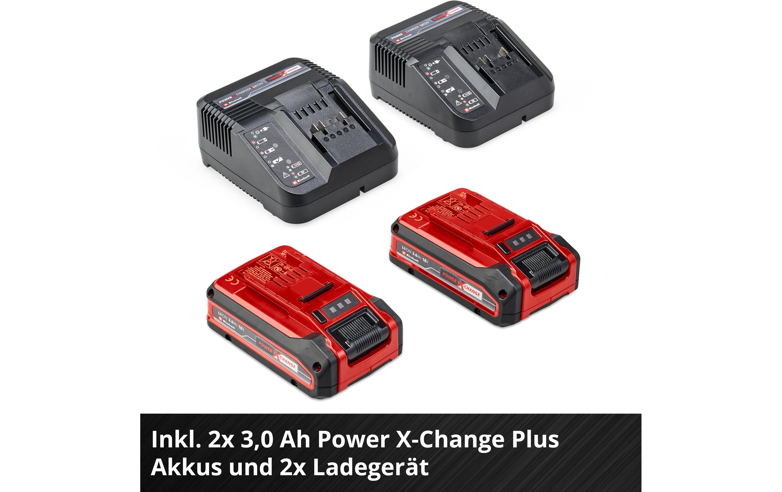 Akku-Rasenmäher RASARRO 36/36 Kit, 2 x 3.0Ah Plus<br>Der leistungsstarke Allrounder für den ambitionierten Hobbygärtner