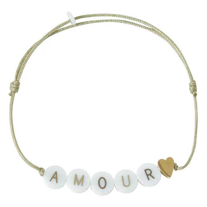 Bbuble Bracelet Amour Perles Céramique Bbuble x Smallable | Vert