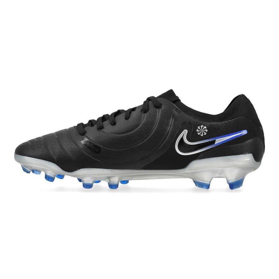 Nike Tiempo Legend 10 Pro FG Shadow - Noir/Chrome/Bleu