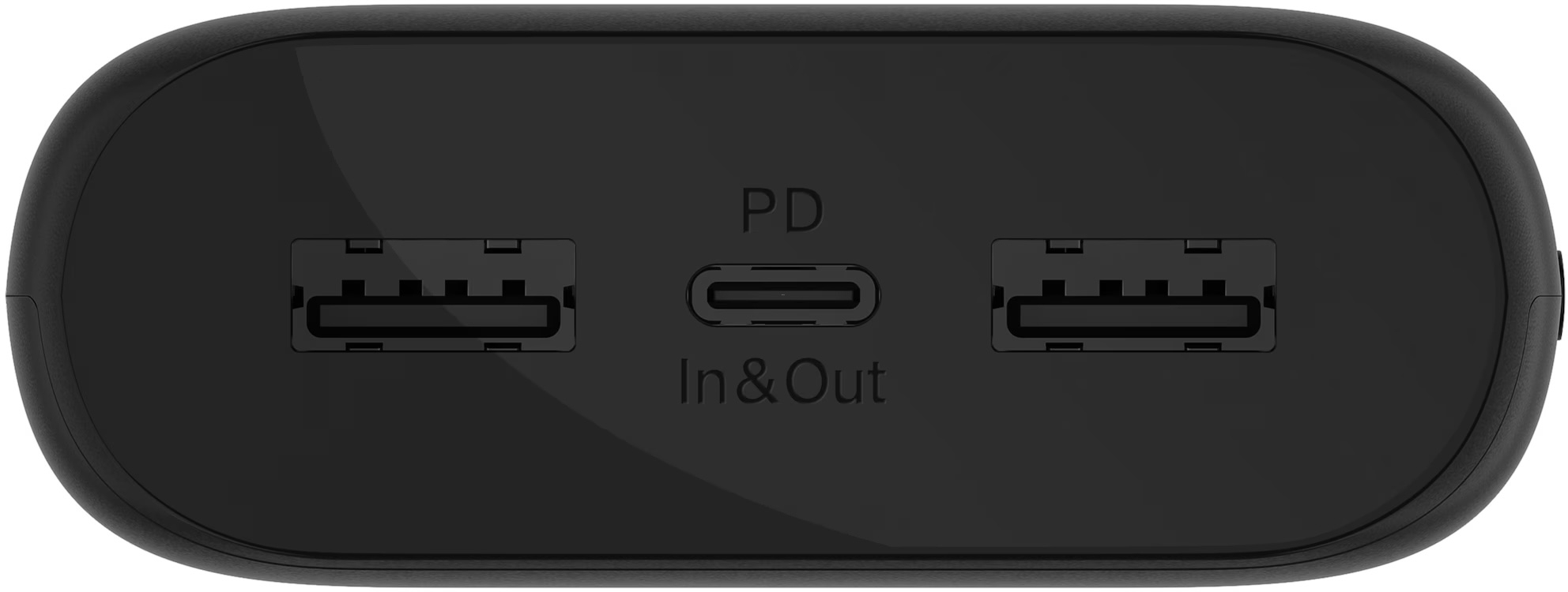 (20W) 20000mAh Boost Charge USB A / USB C Powerbank Power Delivery Ladegerät (BPB014BTBK) - Schwarz