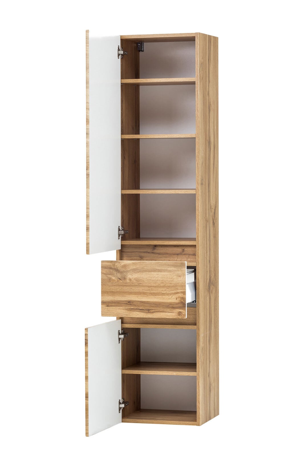 Bad-Hochschrank BRÜGGE braun
