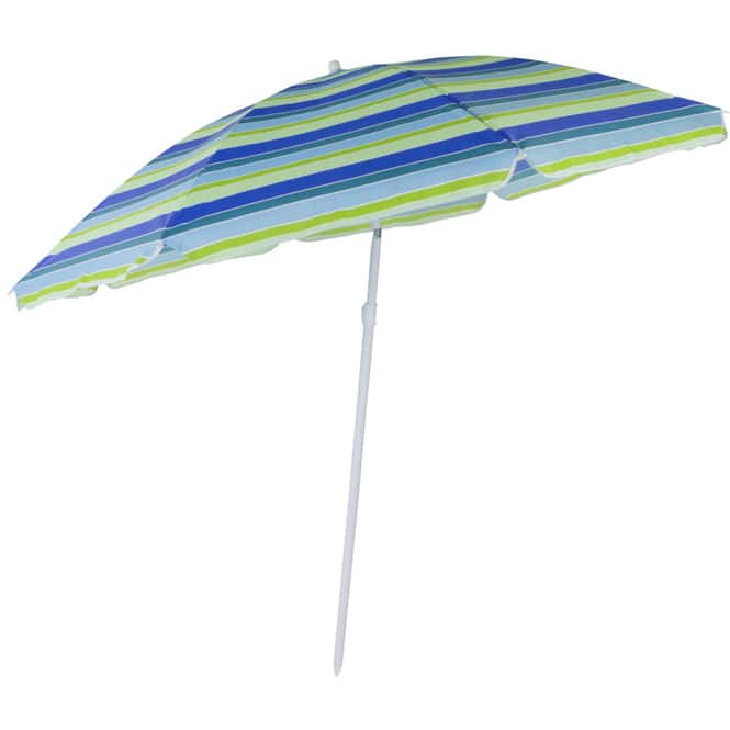 Sonnenschirm - Ø = ca. 180 cm - gestreift