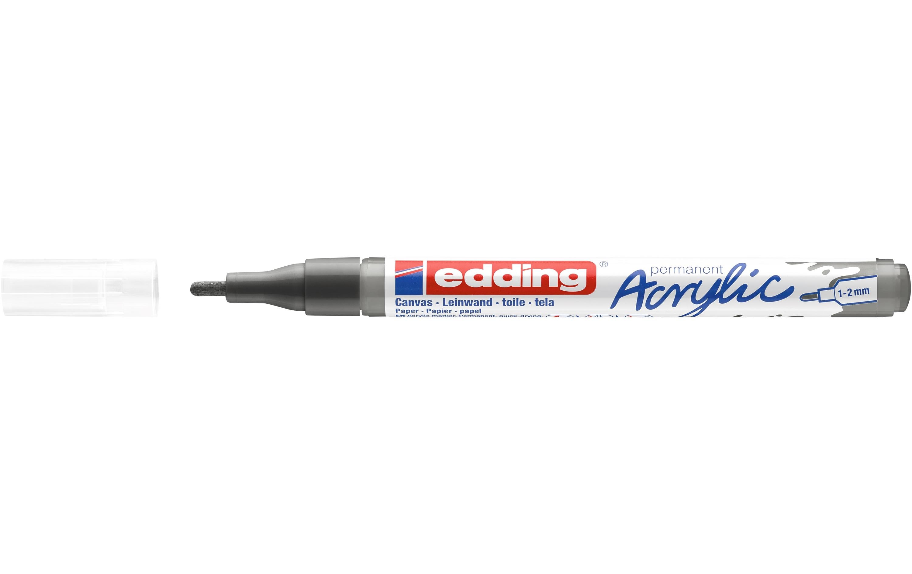 Acrylmarker 5300 Fein, AnthrazitSchnelltrocknende Acrylstifte