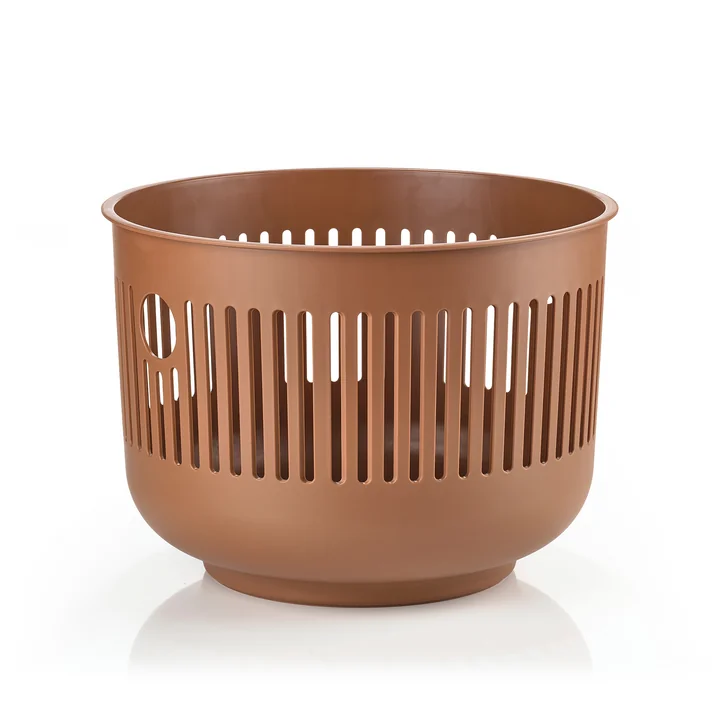 Zone Denmark - Ume Wäschekorb, H 29 cm, terracotta (ohne Deckel)