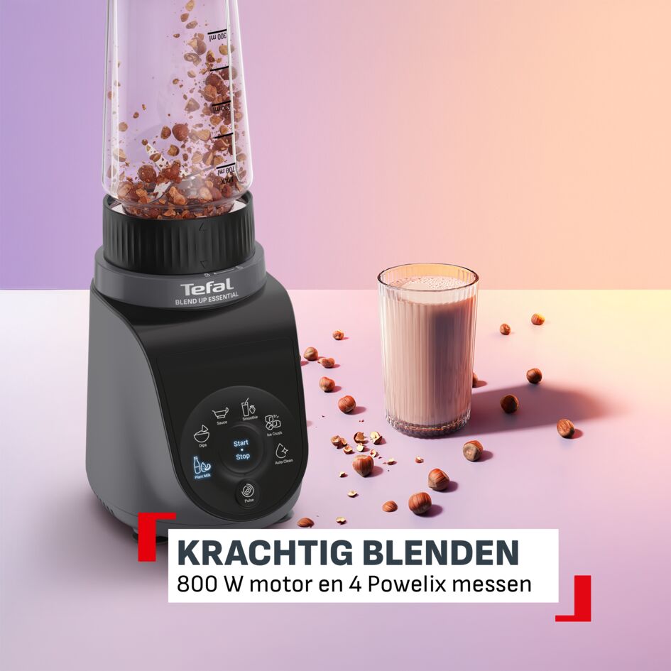 Blend Up Essential BL1EHB Compacte blender - 800 W - 6 programma's - 700 mL