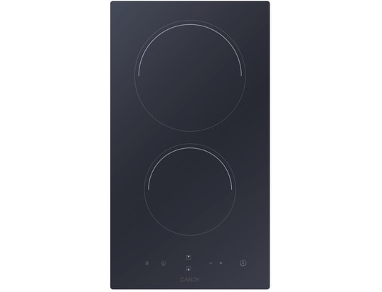 CANDY - Domino vitroceramique CDH30, 2 foyers, 1200 et 1800w
