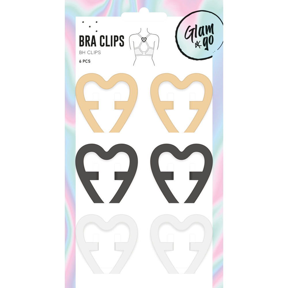 Glam & Go BH Clips6 stuks