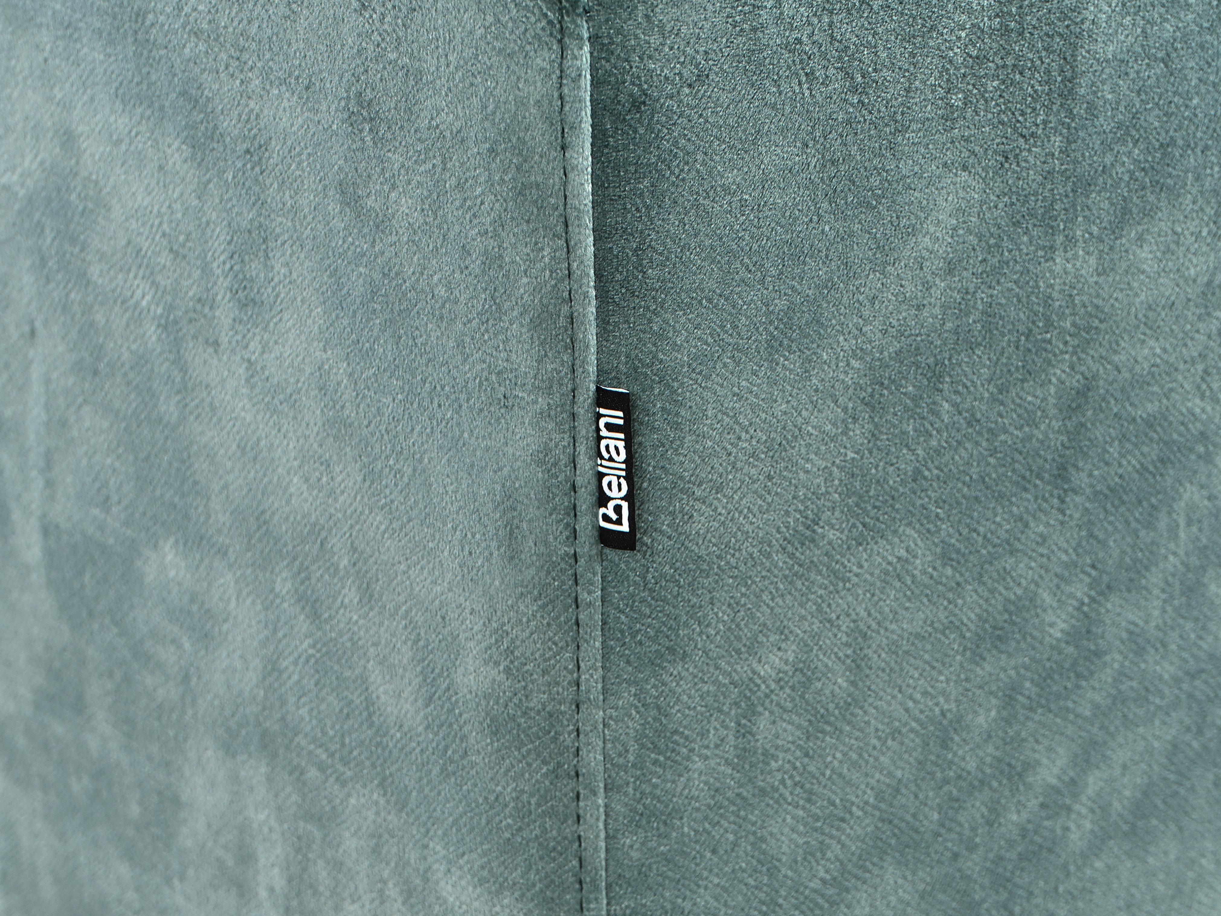 Ottomaan OSLO Fluweel Groenblauw