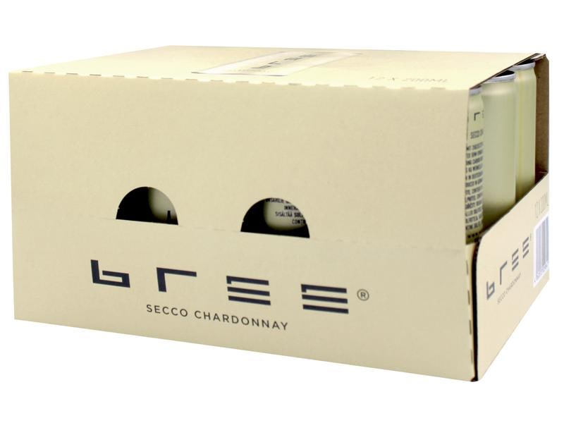 Peter Mertes Bree Chardonnay secco 12 x 0.2 l Prickelnder Schaumwein aus der praktischen Dose