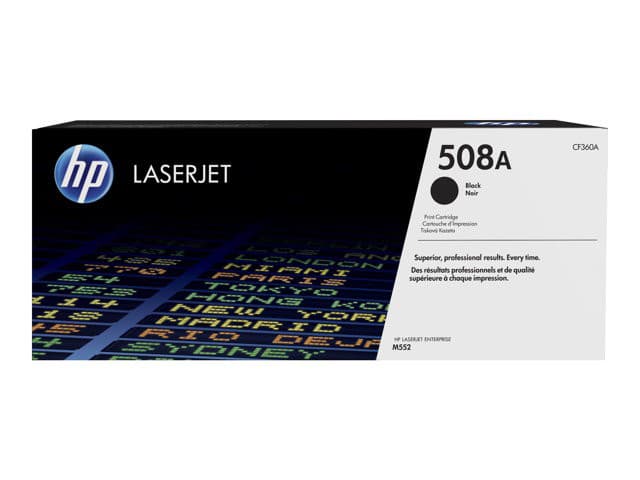 HP blækpatron 508A Original LaserJet Sort