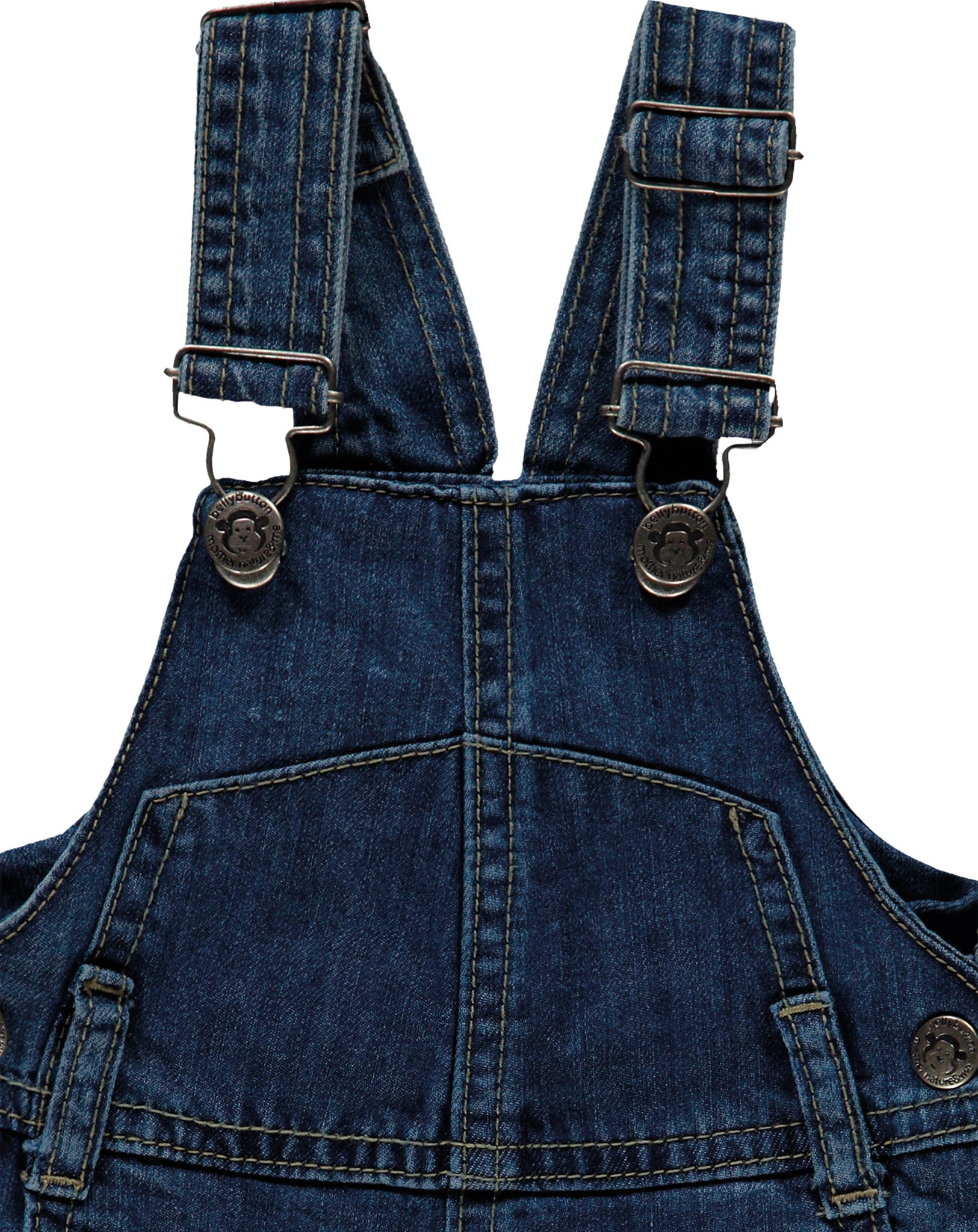 Jeans-Latzbermudas BOLD MONKEY in dark blue