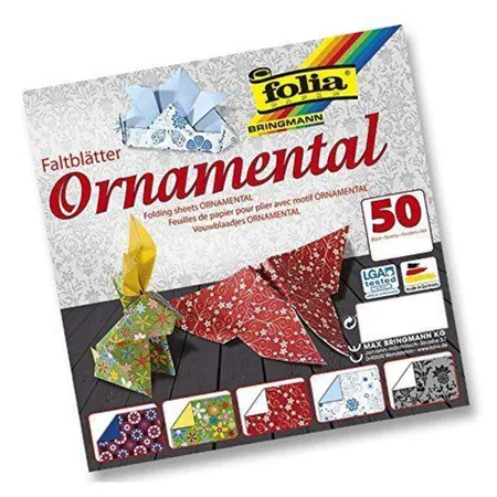 Folia Faltblätter Ornamental, 50 Blatt