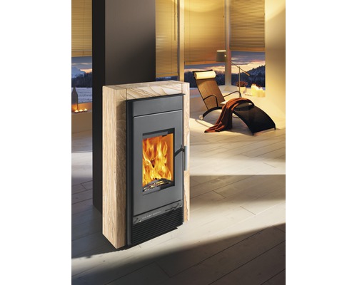 Haas & Sohn Hasvik 231.17 ST Zandsteen houtkachel 8 kW