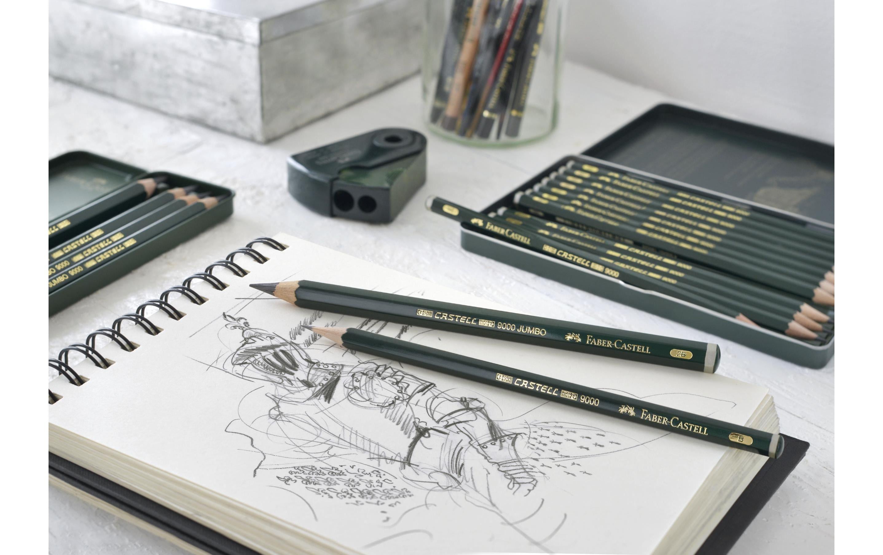 Bleistift Castell 9000 5B-5H 12 StückBleistift Set
