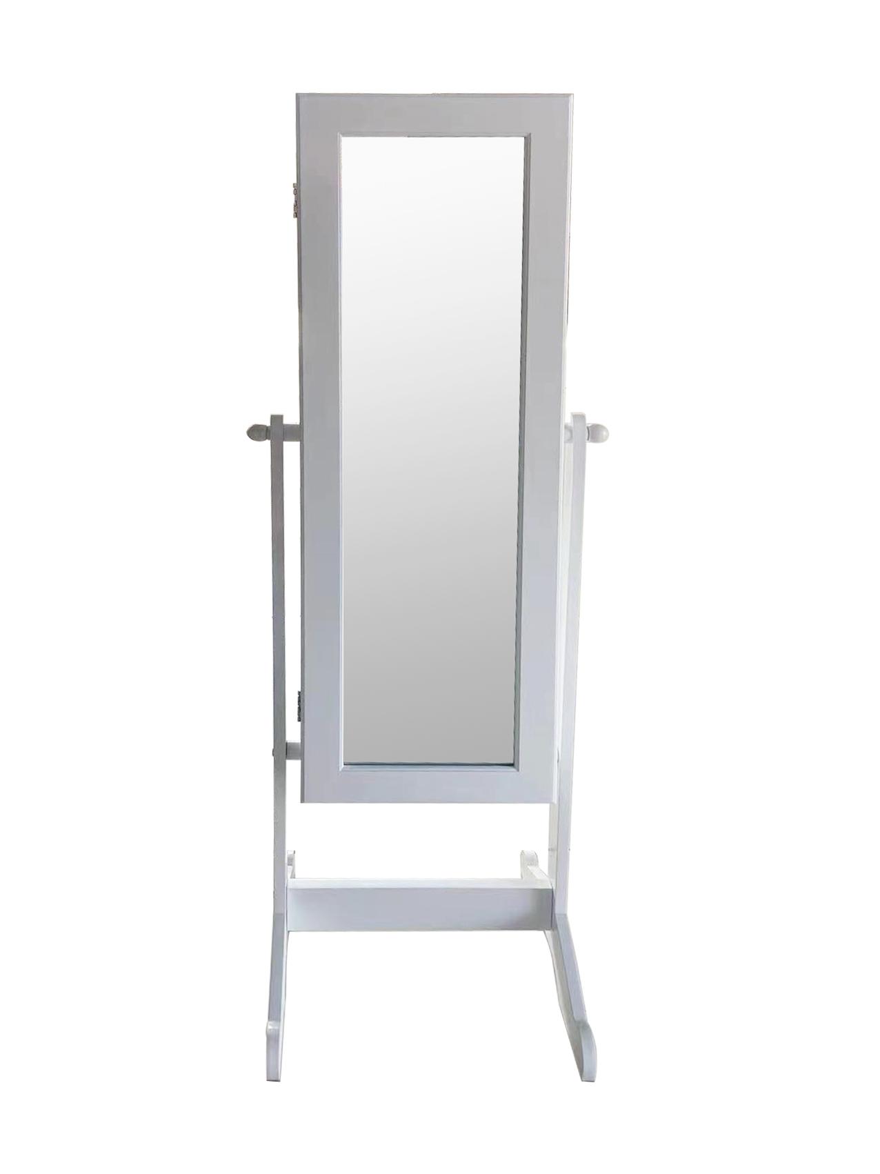 ARMOIRE BIJOUX BLANC 42X34X119CM
