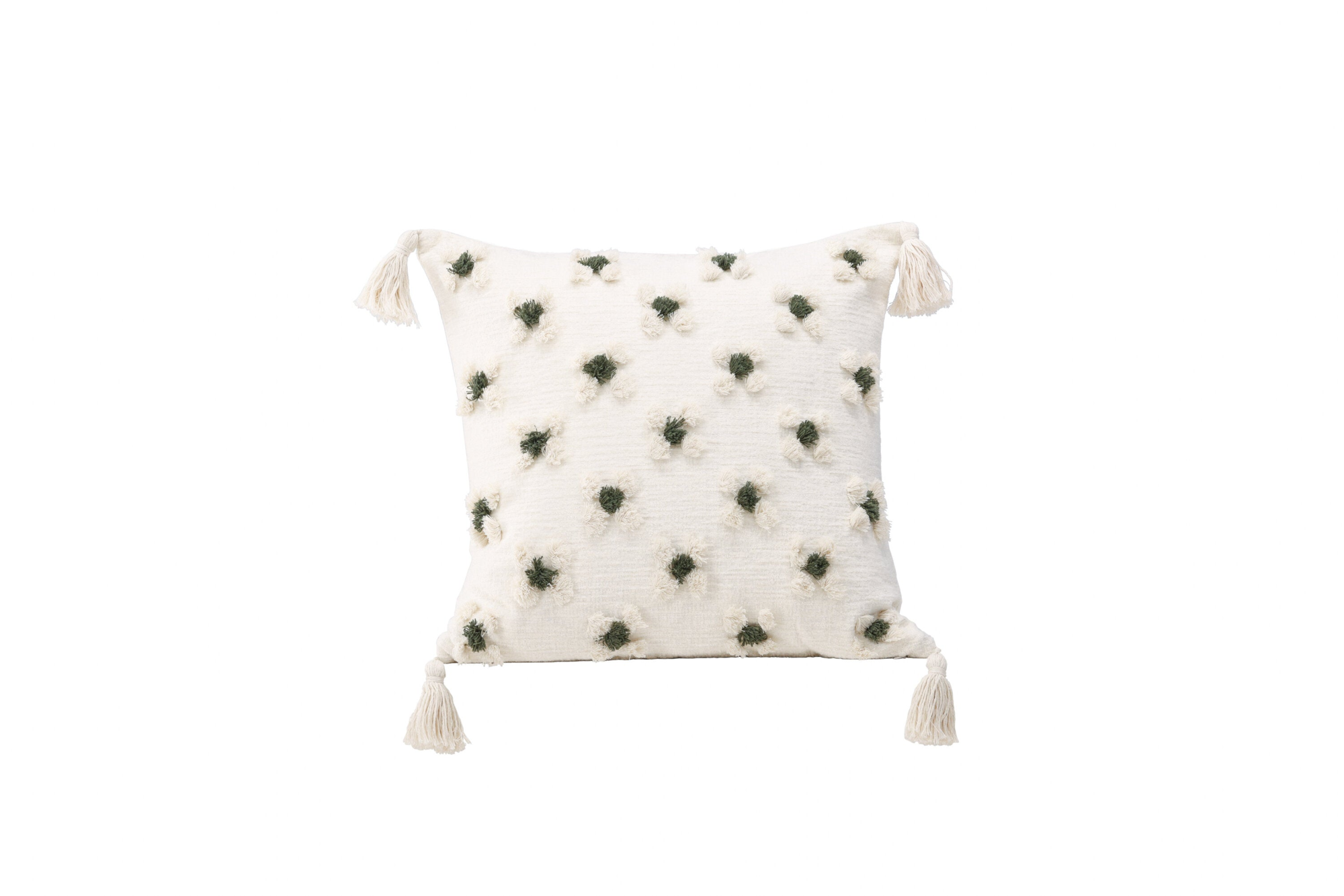 Elan Kussenhoes 45x45cm - Wit