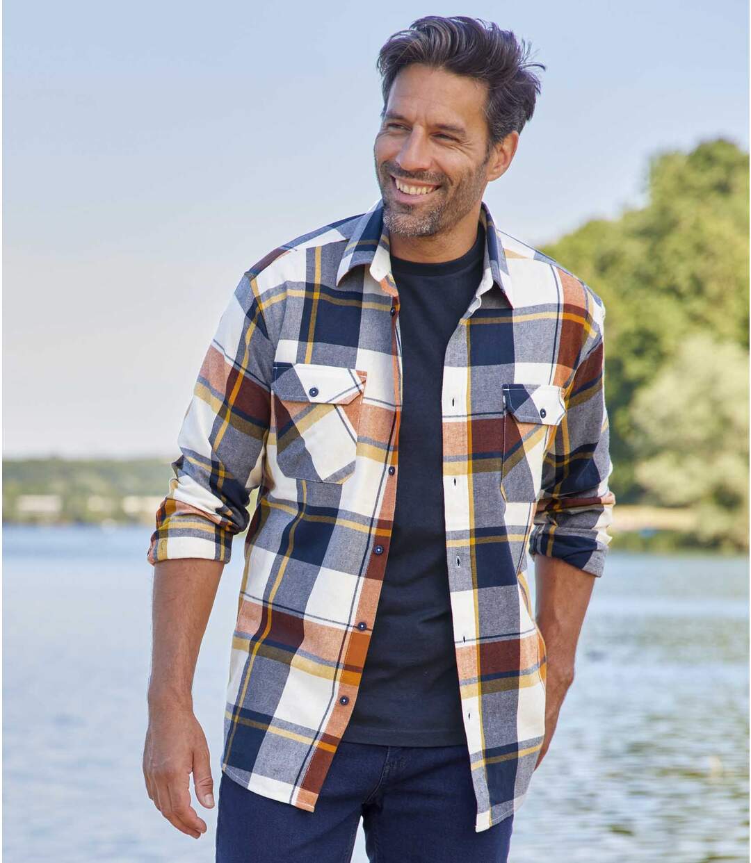 Chemise Flanelle Carreaux Country