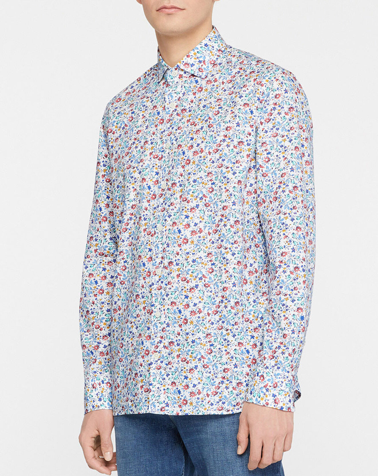 Hackett London Chemise à fleurs multicolore