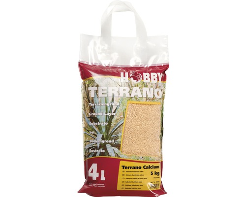 HOBBY Terrano Calciumsubstraat 5 kg rood