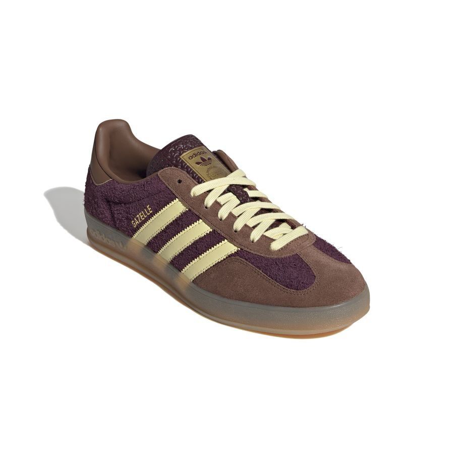 adidas Chaussures Gazelle - Bordeaux/Jaune/Marron