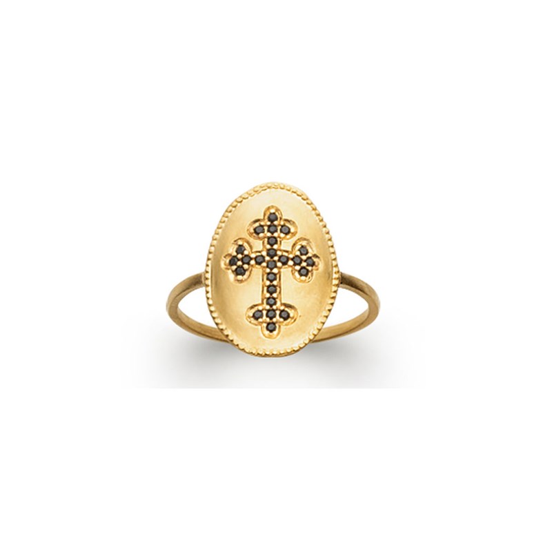 Bague en plaqué or CHRISTINA - Bijoux Privés Discovery