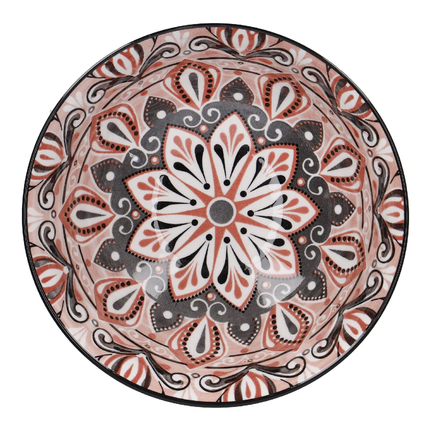 Schale Lisa, tief, rot, 15 cm