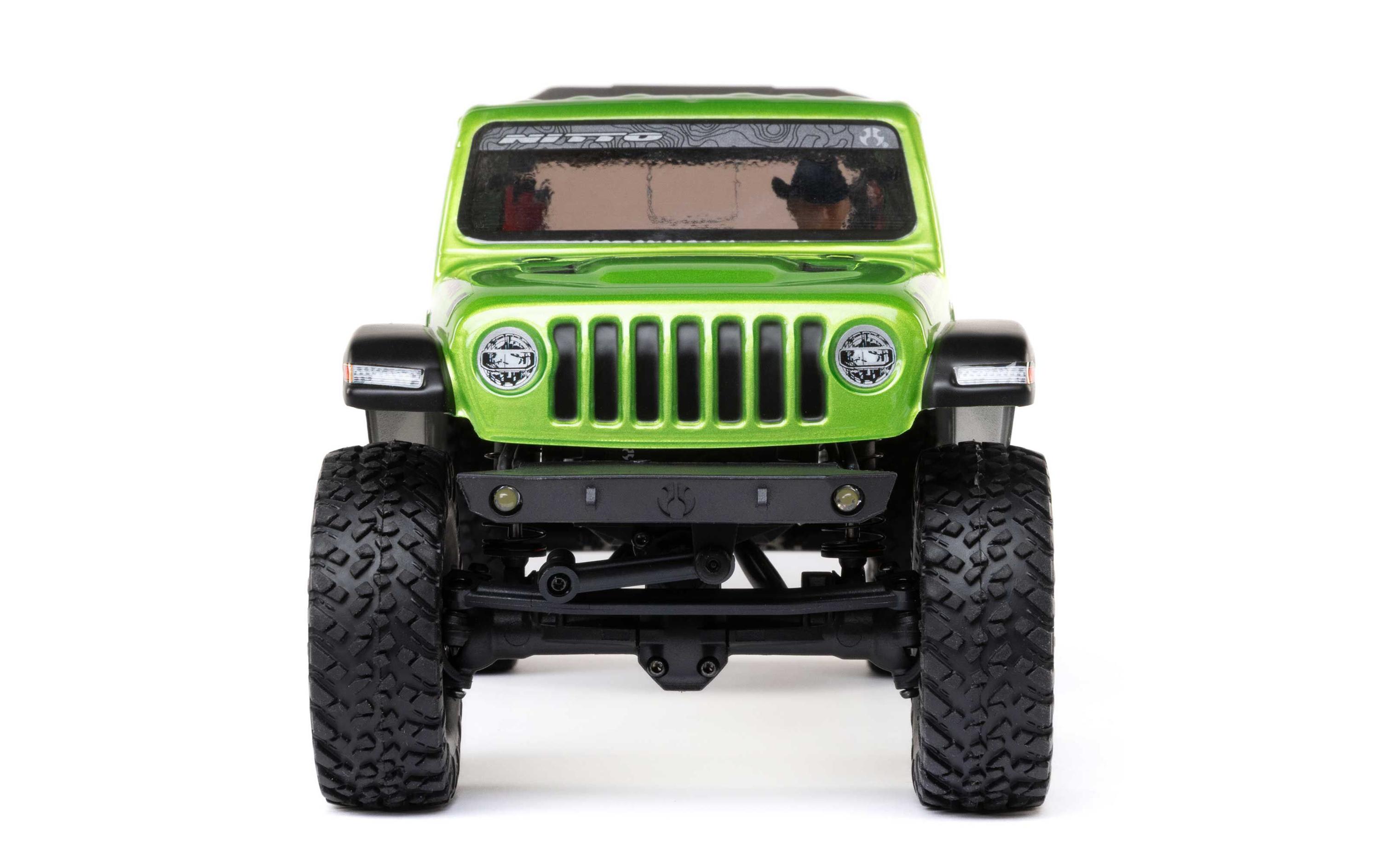 Scale Crawler SCX24 Jeep JT Gladiator Grün, RTR, 1:24<br>4WD Mini Crawler im Massstab 1:24