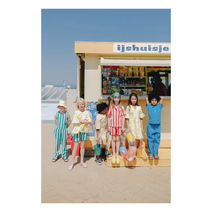 Holi & Love Robe Edna Citron Coton Bio | Jaune