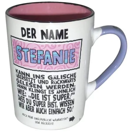Depesche Weltbester Becher mit Name Stefanie
