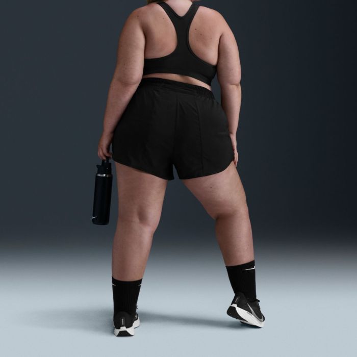 Nike Dame Shorts One Dri-FIT Swoosh Shorts (Plus Size) Sort