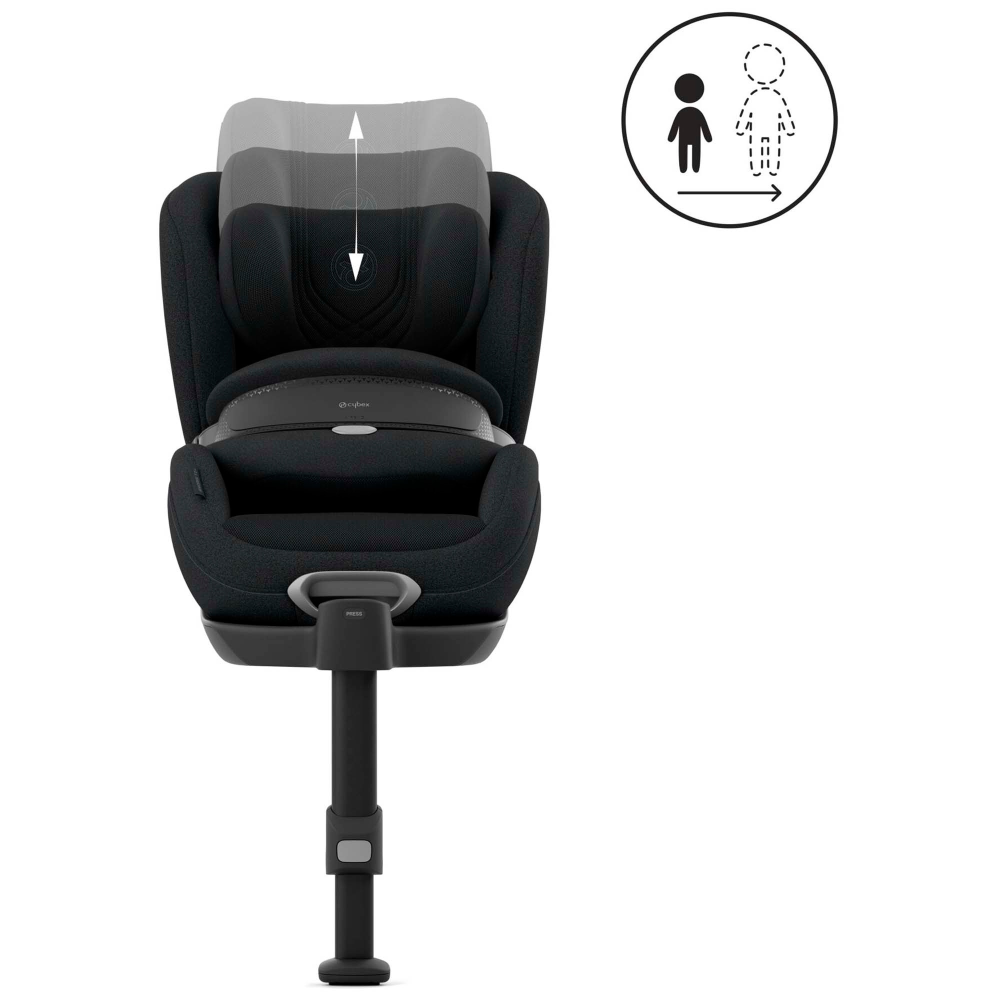 Cybex Anoris T2 i-Size Plus zwart - isofix autostoelen - Prénatal