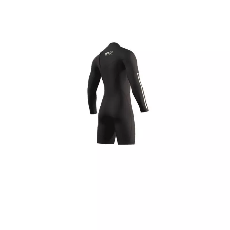 Combinaison shorty MYSTIC The One Longarm 3/2mm Zipfree Black