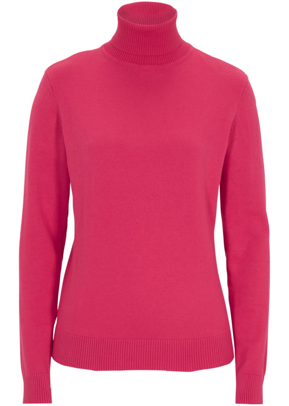 Pull col roulé
