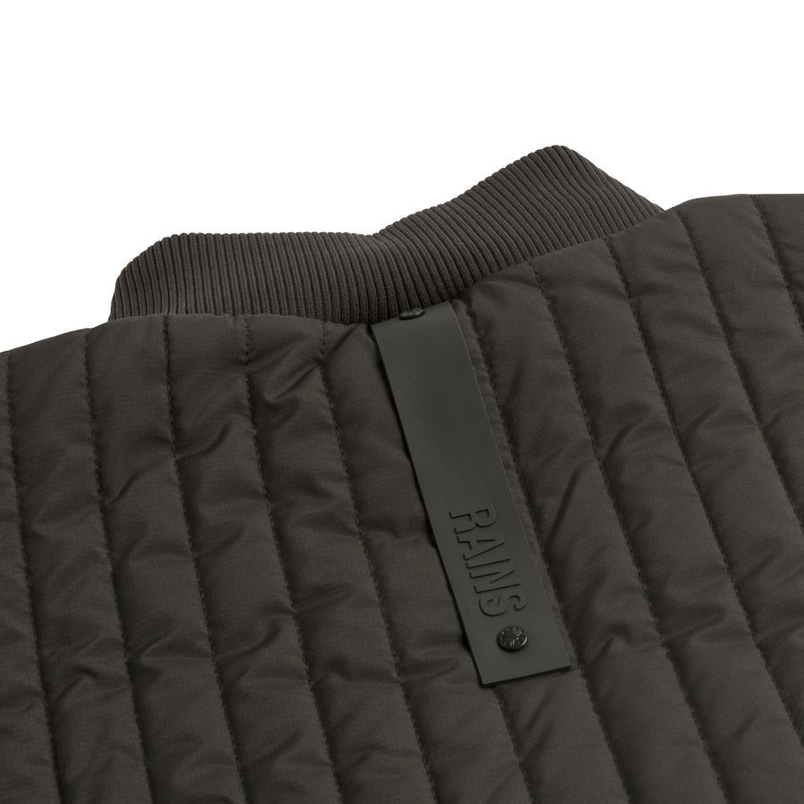 Rains Veste Liner High Neck - Vert